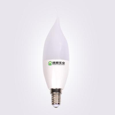 China C37 bulbo da vela da luz da vela do diodo emissor de luz da cauda 7W E14/diodo emissor de luz com 2700K - 6500K à venda