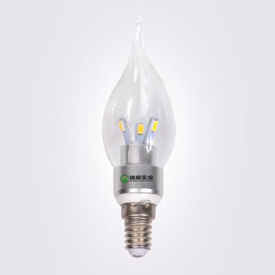 China 270lm LED Candle Light Bulbs SMD2835 5000K  AC85-265V CE / RoHS Certificates for sale