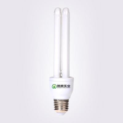 China Fluss 2U E27 CFL des Energiesparlampe-15 Watt-12mm des Lumen-330lm zu verkaufen