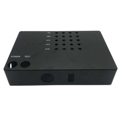 China Widely Applied 1590B 1590G Black Sandblasted Aluminum Box Electronics Disctribution Enclosures Junction Metal Case for sale