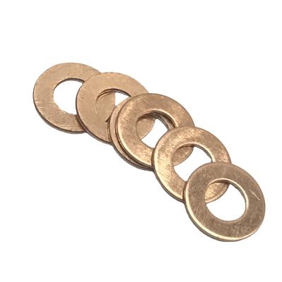 China Factory Price Custom High Quality Durable Brass Copper OEM Flat Gasket Widely Applied for sale