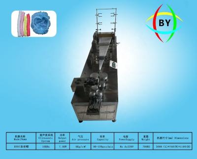 China Full Automatic Head Cover Nonwoven Disposable Bouffant Cap Making Machine for sale