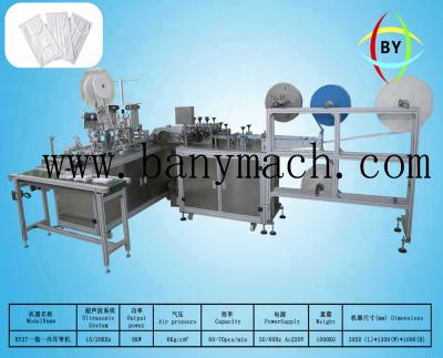 China Disposable Nonwoven Fabric Machine Plane One With An Inner Ear Band Sharpening Masking Machine for sale