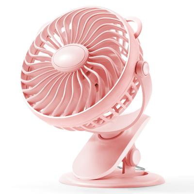 China 360 Degree Modern Angle Adjustable Rechargeable USB Desktop Clip Portable Fan for sale