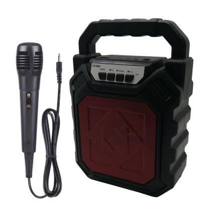 China No BT Outdoor Led Trolley Stage Trolley Multimedia Speakers PA Speaker Trolley Wireless Speaker With MIC for sale