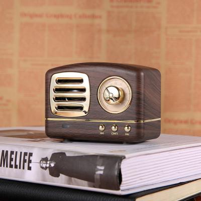 China No Old Style Classic Retro Vintage Wireless BT Speaker for sale