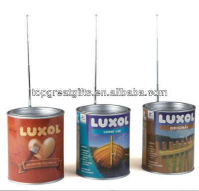 China Japan frequency PORTABLE beer can shaped fm frequency radio for sale