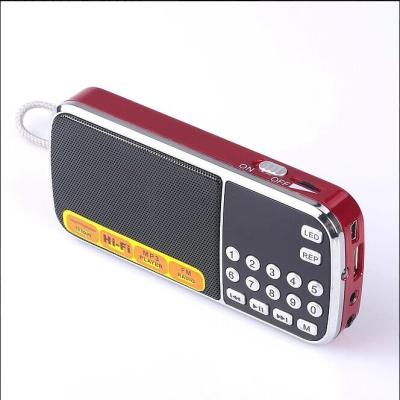 China Good Quality AM/FM PORTABLE Portable Rechargeable Radio With Music Speakers for sale