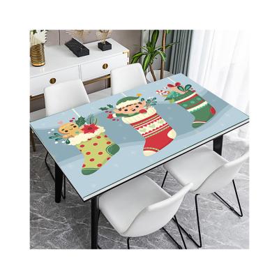 China Good Quality Waterproof Wholesale Competitive Price Table Covers Plastic Vinyl PVC Waterproof Table Cloth for sale