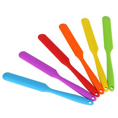 China Large Viable One-Piece Silicone Scraper Jam Scraper Cream Scraper Non-Stick Inclusive Baking Tools for sale