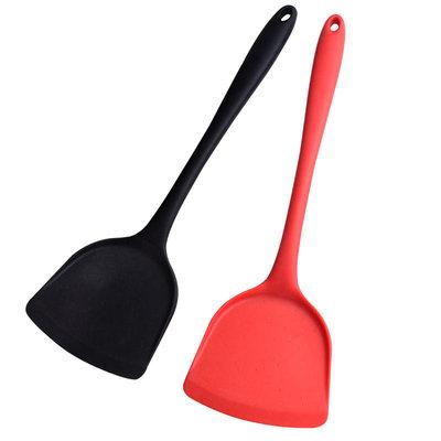 China Large Sustainable Food Grade Non-Stick Silicone Cooking Spatula Silicone Cooking Set Cookware for sale