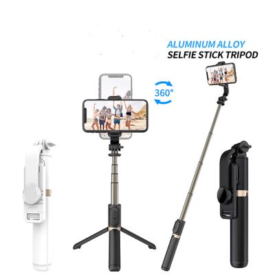 China CYKE Q03 Portable Flexible Multifunctional Selfie Stick Lightweight Aluminum All In One Compact Extendable Selfie Sticks Design for sale