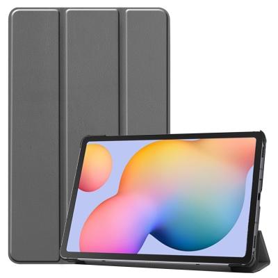 China Protective Tablet Flip Cover For Samsung Tab S6 Lite 10 CPU CYKE Triple Label Leather Stand Holder Case for sale