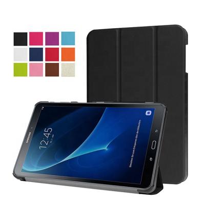 China CYKE T580/T585 Tablet Cover PU Flip Book Trifold Case Child-Friendly Leather 10.1