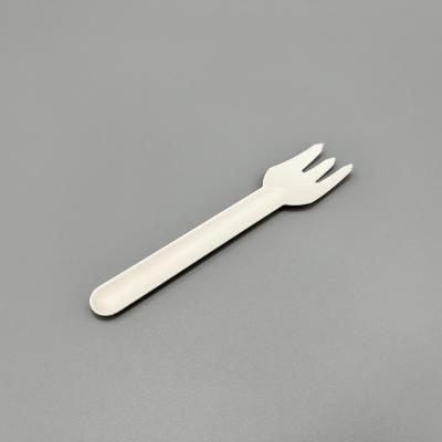 China Disposable Compostable Fork Knives Biodegradable Bagasse Fork Set Loose Disposable Cutlery For Party Or Wedding for sale