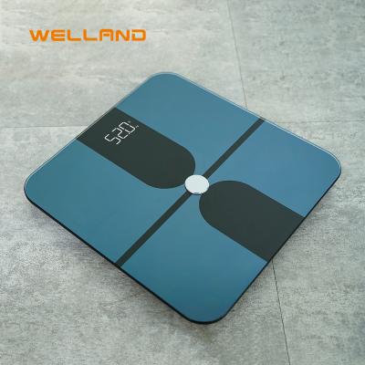 China Smart BIA Chip Home Fitness Digital BMI Digital WIFI Body Fat Weigh Scale for sale