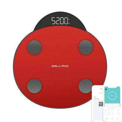 China Electronic Body Fat Measurement Household Smart Phone Weighing Body Sense Scale With App for sale