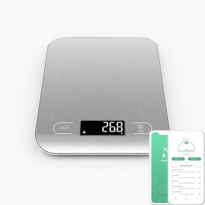 China Super Slim Digital Kitchen Food Calculator Kitchen Nutrition Scale For Dieting for sale