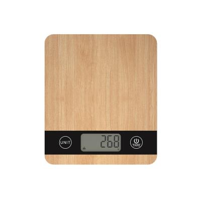 China Eco Concept Household Kitchen Scale Decorative Customize Ladder Kitchen Food Cooking Bamboo Scale for sale