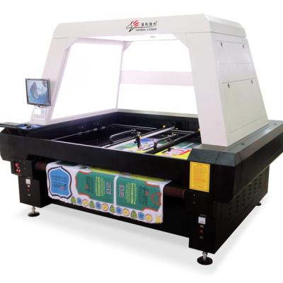 China Laser CUTTING Cloth CCD Laser Cutting Machine Automatic Edge Automatic Feeding Laser Cutter For Textile Cloth for sale