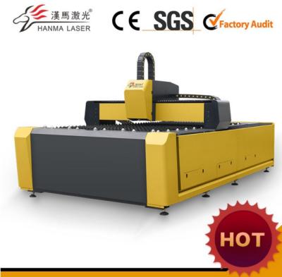 China HM-G1530 500w 750w 1000w Automatic Open Type CNC Fiber Laser Cutting Machine for sale