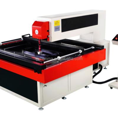 China HM-D1212 3D CNC CO2 laser die board making machine for computer case/mobile phone leather sticker making for sale