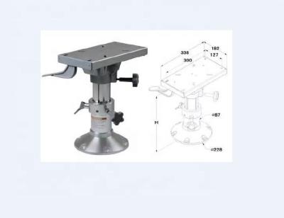 China High Level Aluminum Alloy Pedestal For Boat Seat for sale