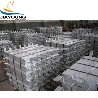 China Industry Customized Sacrificial Aluminum Anode For Ship for sale