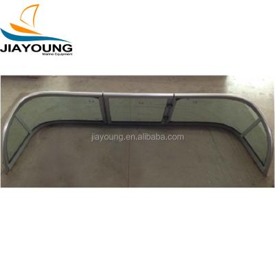 China High Level Stainless Steel Frame Windshield For Marine for sale