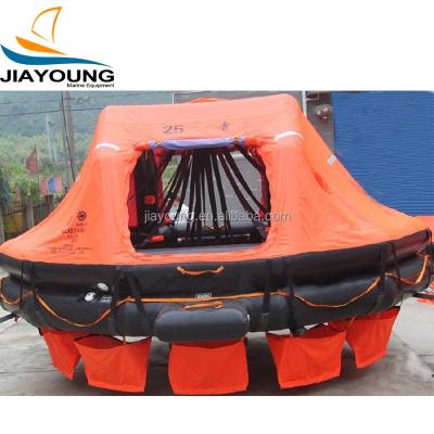 China Marine Life Economy 12/15/16/20/25 People Davit-Launched Inflatable Liferaft for sale