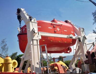 China Used Lifeboat Included Sailor/Boat/Boat/School Training Lifeboat For Sale With Gravity Davity for sale