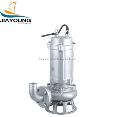 China WQ/QW Sewage Stainless Steel Submersible Sewage Pump for sale