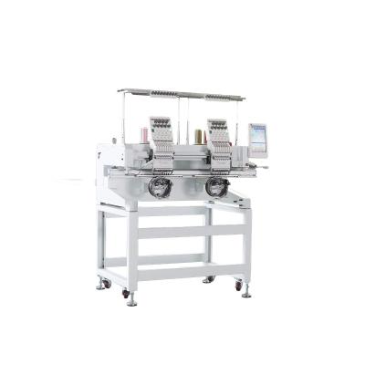 中国 Garment shops tajima embroidery machine 1202 parts two head embroidery machine portable embroidery machine 販売のため