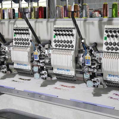 China Garment shops 15 heads 4 color sequin embroidery machine computer embroidery machine brother embroidery machine zu verkaufen