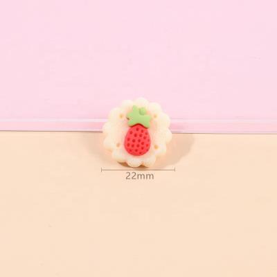 China Europe FRUIT COOKIES STICK DIY materials mobile phone accessories wholesale miniature cookie jar blind props for sale