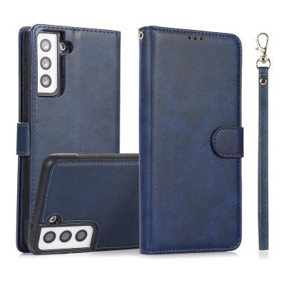 China Wholesale Hot 2021 Fashion New Amazon Selling PU Wallet Phone Cover Shockproof Phone Case For Samsung s21 for sale