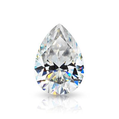 China Fire Factory D Color White Color Play Or Pear Cut Loose Gem Decorative Stones For Jewelry Making With GRA Certificate Synthetic Moissanite Diamond for sale