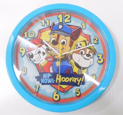 China Antique Style 10 Inch Cartoon Characters Plastic Wall Clock With Battery Cover For Gift for sale