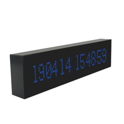 China Calendars Led Big Large Led Timer Digital Display Wall Clock Large Led Digital Wall Clock for sale