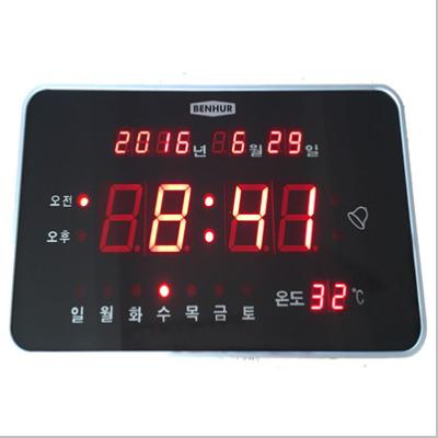 China FILE LED Digital Wall Clock for sale