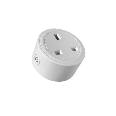 China 16a WiFi Smart Plug Residential / General Purpose Socket UK WiFi Outlet with Energy Monitor Work with Amazon Alexa and Google Home Tuya Smart Smart Life APP for sale