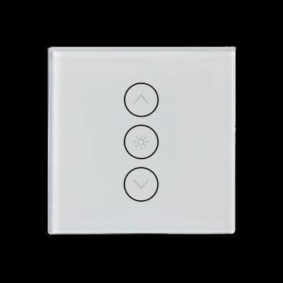 China European Tuya Smart WiFi PC (Fireproof Material) EU Standard Dimmer Switch Work For Dimmable Lamps And LED Lights Support Alexa And Google for sale