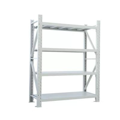 China Factory direct supply thickened steel plate cheap price warehouse goods rack light storage shelf for sale