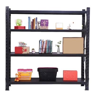 China Direct wholesale standard large medium steel plate thickened storage shelf warehouse heavy display rack for sale