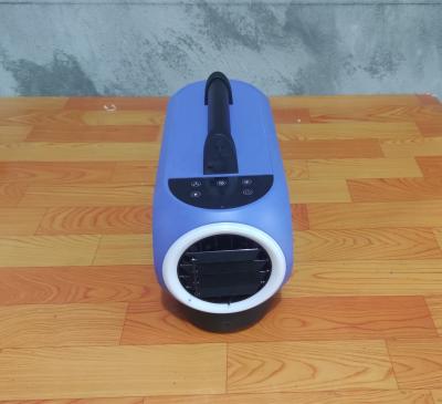 China Hotel 12V +24V No Need Electricity Round Compressor Cooling DC Compressor And Use Battery Powered Camping Portable Air Conditioner for sale