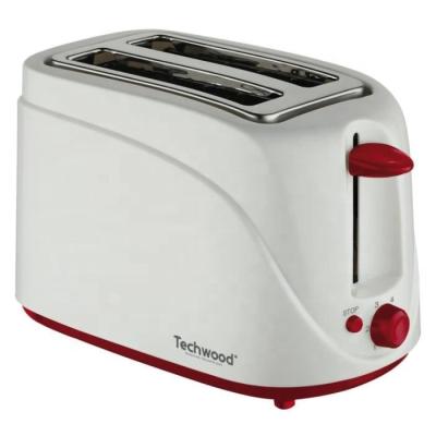 China Popular Automatic Household 700W Anti-jamming Bread Noise Toast Maker Main Cooling Touch 2 Slices Toaster for sale