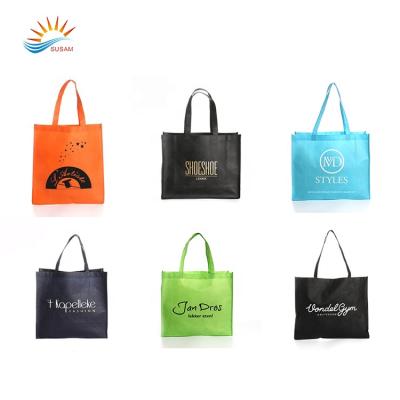 China Custom Reusable Eco Friendly Recyclable Non Woven Packaging Gift Non Woven Shopping Bags for sale