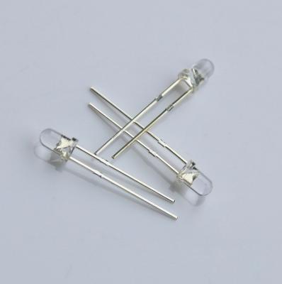 China JUHONG 3mm through hole led 600-615nm orange 2-10lm led 3mm diode 3*5.1MM for sale