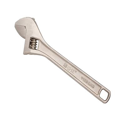 China Carbon Steel Holding Nickel Ferroalloy Square Hole Strong Adjustable Motion Spanner Wrench for sale