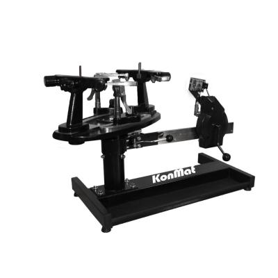 China Factory metal manual tabletop directly stringing machine for tennis and badminton rackets for sale